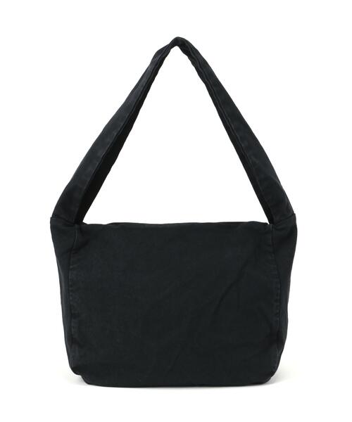 20/80(テゥエンティーエイティー)の「【20/80】トゥエンティーエイティー/ PRODUCT DYED #8 CANVAS MESSENGER BAG(メッセンジャーバッグ・メンズ・ブラック/アイボリー・F)」の12枚目の写真
