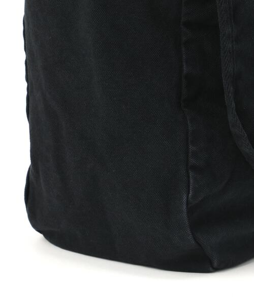 20/80(テゥエンティーエイティー)の「【20/80】トゥエンティーエイティー/ PRODUCT DYED #8 CANVAS MESSENGER BAG(メッセンジャーバッグ・メンズ・ブラック/アイボリー・F)」の14枚目の写真