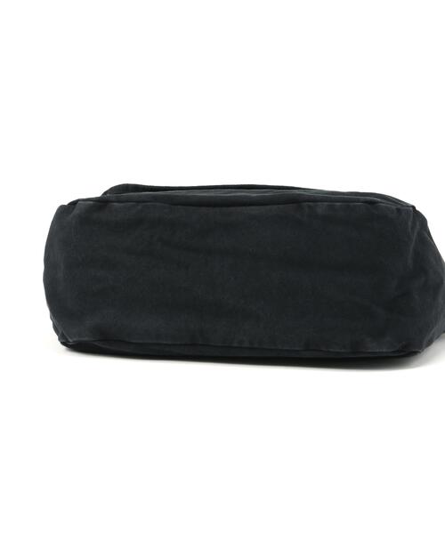 20/80(テゥエンティーエイティー)の「【20/80】トゥエンティーエイティー/ PRODUCT DYED #8 CANVAS MESSENGER BAG(メッセンジャーバッグ・メンズ・ブラック/アイボリー・F)」の15枚目の写真