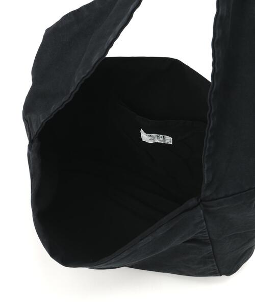 20/80(テゥエンティーエイティー)の「【20/80】トゥエンティーエイティー/ PRODUCT DYED #8 CANVAS MESSENGER BAG(メッセンジャーバッグ・メンズ・ブラック/アイボリー・F)」の16枚目の写真