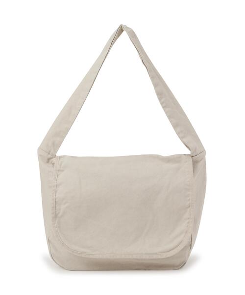 20/80(テゥエンティーエイティー)の「【20/80】トゥエンティーエイティー/ PRODUCT DYED #8 CANVAS MESSENGER BAG(メッセンジャーバッグ・メンズ・ブラック/アイボリー・F)」の17枚目の写真