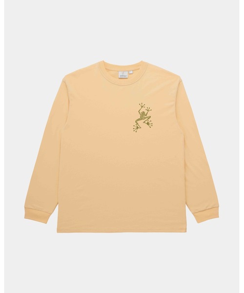 Gramicci(グラミチ)の「STICKY HANDS L/S TEE / スティッキーハンズロングスリーブTシャツ Gramicci グラミチ(Tシャツ/カットソー・メンズ・ブラック系その他/オレンジ系その他/ホワイト・XXL/XL/L/M/S)」の10枚目の写真