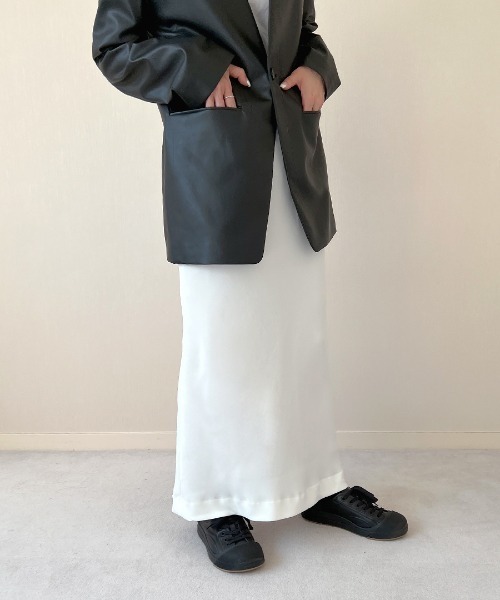 COUDRE(クードル)の「ロングスカート(スカート・レディース・レッド/ホワイト・FREE)」の13枚目の写真
