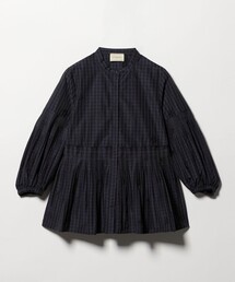 UNITED ARROWS | ギンガムチェック フラワー ジャガード ブラウス ‐ウォッシャブル‐(シャツ/ブラウス)