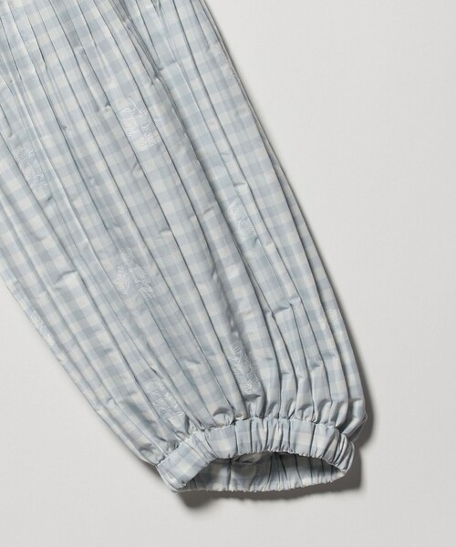 UNITED ARROWS（ユナイテッドアローズ）の「ギンガムチェック フラワー ジャガード ブラウス ‐ウォッシャブル‐（シャツ/ブラウス・レディース・オフホワイト/ブラック・38/36）」の5枚目の写真