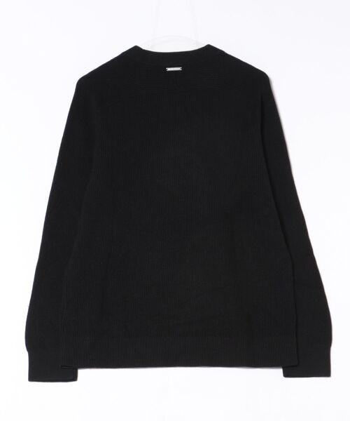 MICHAEL KORS(マイケルコース)の「ブレイディド ロゴ コットンブレンド セーター(ニット/セーター・レディース・ブラック・S/M/XS/L/XL)」の2枚目の写真
