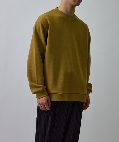 le cercle ADAM ET ROPE'(ルセルクルアダムエロペ)の「スポンディッシュカノコスウェット(スウェット・メンズ・ベージュ系その他/ブラック・L/LL/M)」の5枚目の写真