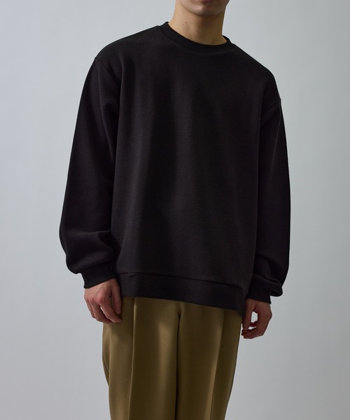 le cercle ADAM ET ROPE'(ルセルクルアダムエロペ)の「スポンディッシュカノコスウェット(スウェット・メンズ・ベージュ系その他/ブラック・L/LL/M)」の7枚目の写真