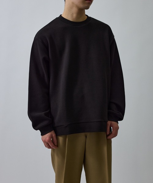 le cercle ADAM ET ROPE'(ルセルクルアダムエロペ)の「スポンディッシュカノコスウェット(スウェット・メンズ・ベージュ系その他/ブラック・L/LL/M)」の8枚目の写真