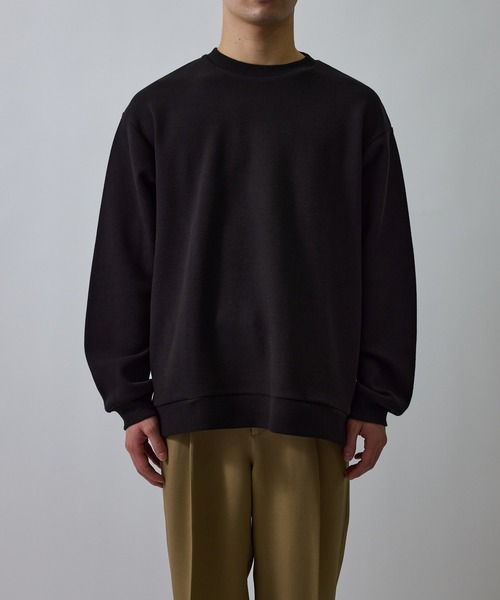 le cercle ADAM ET ROPE'(ルセルクルアダムエロペ)の「スポンディッシュカノコスウェット(スウェット・メンズ・ベージュ系その他/ブラック・L/LL/M)」の9枚目の写真