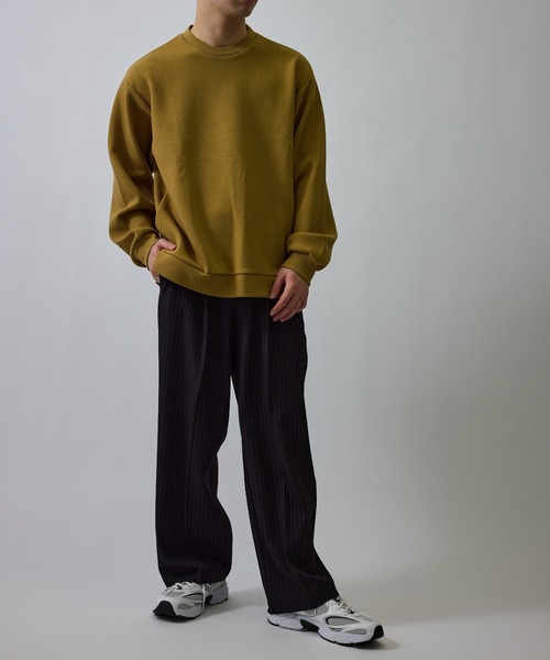 le cercle ADAM ET ROPE'(ルセルクルアダムエロペ)の「スポンディッシュカノコスウェット(スウェット・メンズ・ベージュ系その他/ブラック・L/LL/M)」の17枚目の写真