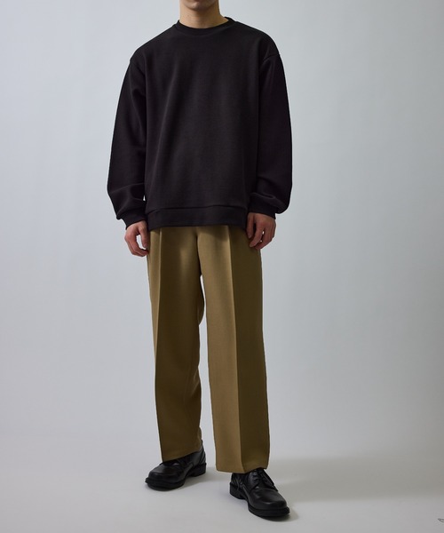 le cercle ADAM ET ROPE'(ルセルクルアダムエロペ)の「スポンディッシュカノコスウェット(スウェット・メンズ・ベージュ系その他/ブラック・L/LL/M)」の16枚目の写真