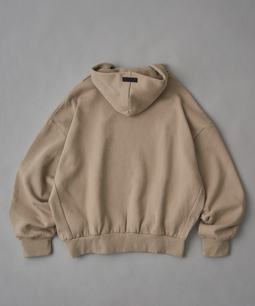 FOG ESSENTIALS（エフオージーエッセンシャルズ）の「【ESSENTIALS】1010 essentials THE BLACK COLLECTION（パーカー・メンズ・ブラック/ベージュ・XS/S/M/L/XL）」の9枚目の写真