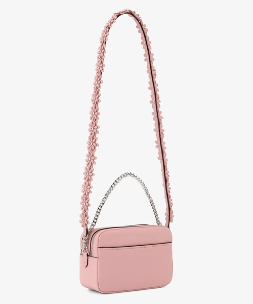 MICHAEL KORS（マイケルコース）の「BRYANT ペブルレザー カメラ クロスボディ ミディアム（ショルダーバッグ・レディース・ピンク系・FREE）」の4枚目の写真