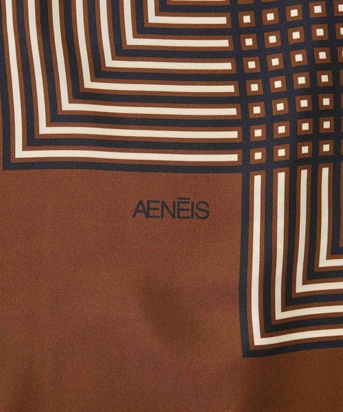 Chaos（カオス）の「Chaos(カオス)/ ◆AENEIS◆別注スカーフ（バンダナ/スカーフ・レディース・ブラウン・FREE）」の6枚目の写真
