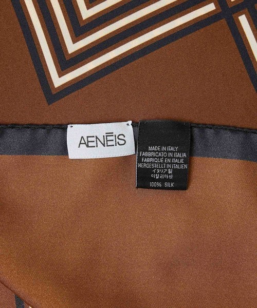 Chaos（カオス）の「Chaos(カオス)/ ◆AENEIS◆別注スカーフ（バンダナ/スカーフ・レディース・ブラウン・FREE）」の7枚目の写真