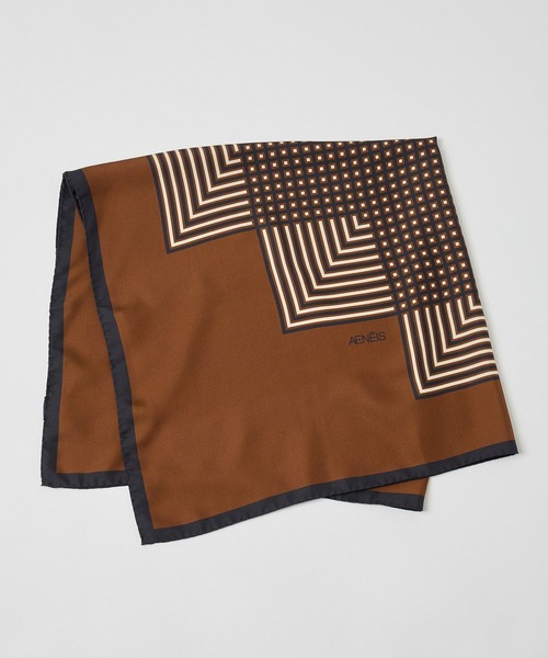 Chaos（カオス）の「Chaos(カオス)/ ◆AENEIS◆別注スカーフ（バンダナ/スカーフ・レディース・ブラウン・FREE）」の8枚目の写真