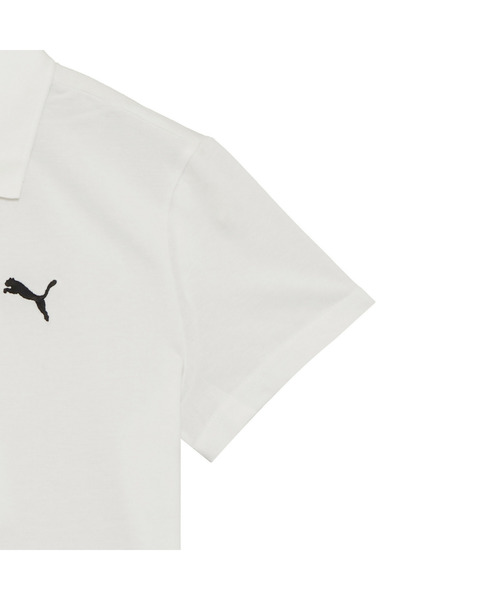 PUMA(プーマ)の「PUMA プーマ ウィメンズ ESS プーマロゴ 半袖 ポロシャツ(ポロシャツ・レディース・ブラック/ホワイト・X-LARGE/SMALL/MEDIUM/LARGE)」の7枚目の写真