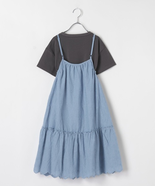 GLOBAL WORK（グローバルワーク）の「2SET半袖キャミワンピース/655731（ワンピース・キッズ・ブラック/サックスブルー・150cm/130cm/160cm/140cm）」の18枚目の写真
