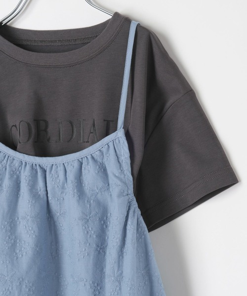 GLOBAL WORK（グローバルワーク）の「2SET半袖キャミワンピース/655731（ワンピース・キッズ・ブラック/サックスブルー・150cm/130cm/160cm/140cm）」の16枚目の写真