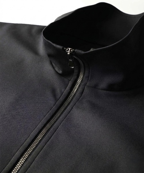 SHAREEF（シャリーフ）の「GEORGETTE JQ HALF-ZIP S/S（Tシャツ/カットソー・メンズ・ブラック/ホワイト系その他・1/2）」の3枚目の写真
