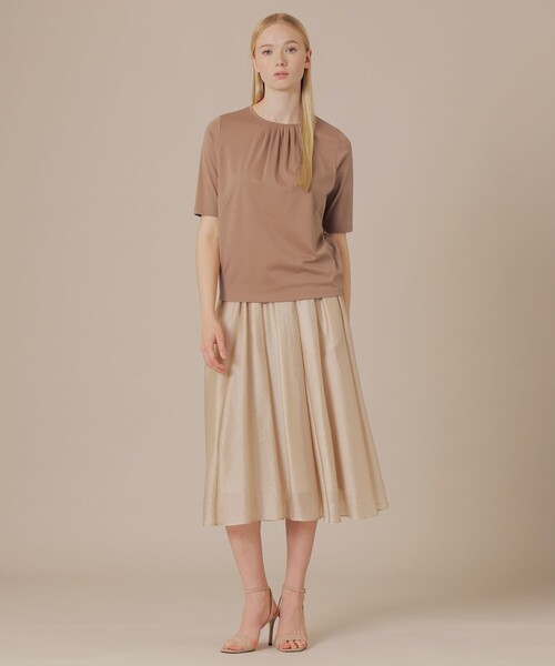 MACKINTOSH LONDON(マッキントッシュ ロンドン)の「【SUPER FINE LAB.】パウダーシュガーコットンTシャツ(Tシャツ/カットソー・レディース・ホワイト/ブラック/ベージュ・38)」の11枚目の写真