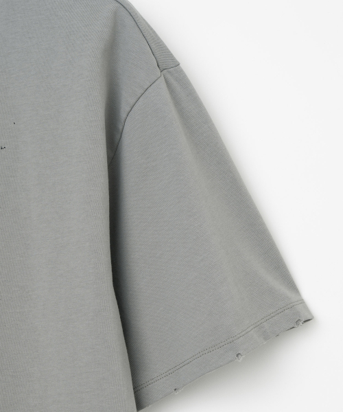 Millo Archive（ミロ アーカイブ）の「ピルタイポTシャツ [ブルーグレー]（Tシャツ/カットソー・メンズ・その他・MEDIUM/LARGE/X-LARGE）」の4枚目の写真