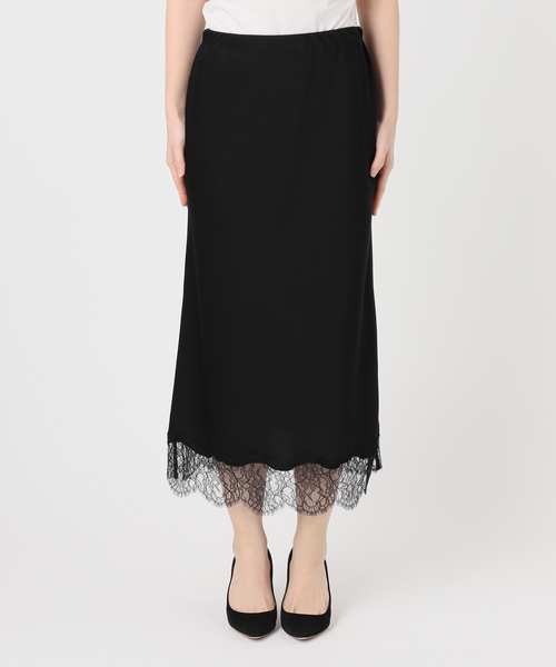 Deuxieme Classe（ドゥーズィエムクラス）の「*Lace Trimmed スカート（スカート・レディース・ブラック/アイボリー・36/38）」の19枚目の写真