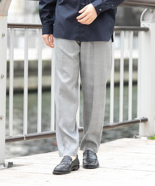 URBAN RESEARCH ROSSO MEN(アーバンリサーチロッソメン)の「『WEB限定』アソート柄イージースラックス(スラックス・メンズ・ネイビー/グレー/ブラック系その他/ブラック・LARGE/MEDIUM)」の3枚目の写真