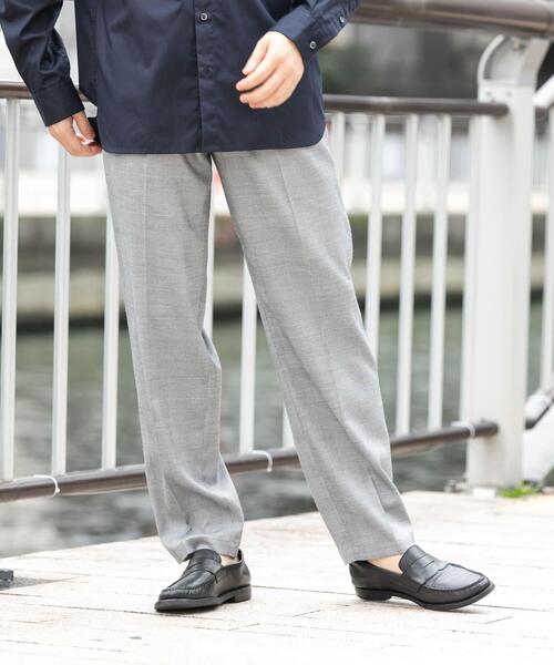 URBAN RESEARCH ROSSO MEN(アーバンリサーチロッソメン)の「『WEB限定』アソート柄イージースラックス(スラックス・メンズ・ネイビー/グレー/ブラック系その他/ブラック・LARGE/MEDIUM)」の7枚目の写真