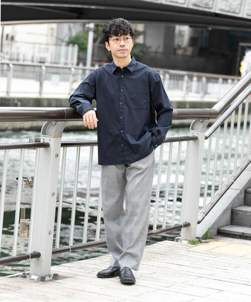 URBAN RESEARCH ROSSO MEN(アーバンリサーチロッソメン)の「『WEB限定』アソート柄イージースラックス(スラックス・メンズ・ネイビー/グレー/ブラック系その他/ブラック・LARGE/MEDIUM)」の8枚目の写真