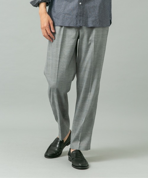 URBAN RESEARCH ROSSO MEN(アーバンリサーチロッソメン)の「『WEB限定』アソート柄イージースラックス(その他パンツ・メンズ・ネイビー/グレー/ブラック系その他/ブラック・LARGE/MEDIUM)」の4枚目の写真