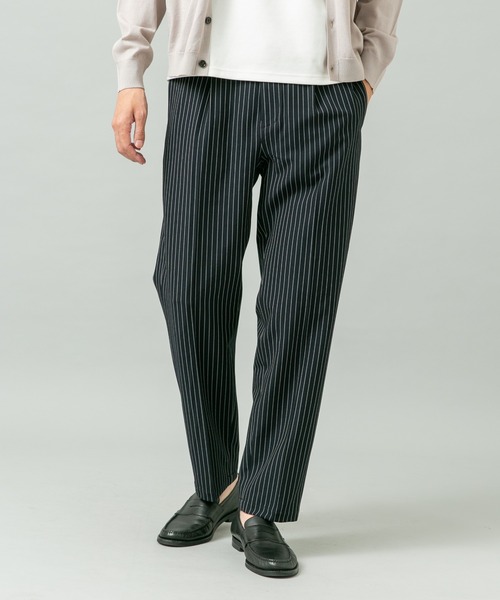 URBAN RESEARCH ROSSO MEN(アーバンリサーチロッソメン)の「『WEB限定』アソート柄イージースラックス(その他パンツ・メンズ・ネイビー/グレー/ブラック系その他/ブラック・LARGE/MEDIUM)」の2枚目の写真