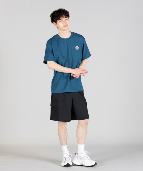 UNDER ARMOUR(アンダーアーマー)の「UAヘビーウエイト パッチ ショートスリーブ Tシャツ(ライフスタイル/メンズ)(Tシャツ/カットソー・メンズ・ブルー系・M/2XL/3XL/L/XL/S)」の9枚目の写真