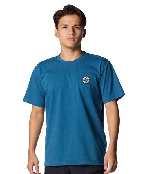 UNDER ARMOUR(アンダーアーマー)の「UAヘビーウエイト パッチ ショートスリーブ Tシャツ(ライフスタイル/メンズ)(Tシャツ/カットソー・メンズ・ブルー系・M/2XL/3XL/L/XL/S)」の5枚目の写真
