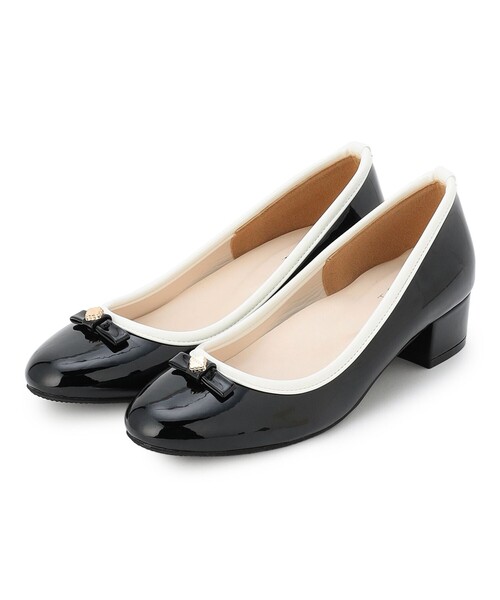 TOCCA(トッカ)の「POINT OF CLOVER RAINPUMPS レインパンプス(パンプス・レディース・ブラック系5/アイボリー系/ブラック系・38/37/36/35/39)」の13枚目の写真