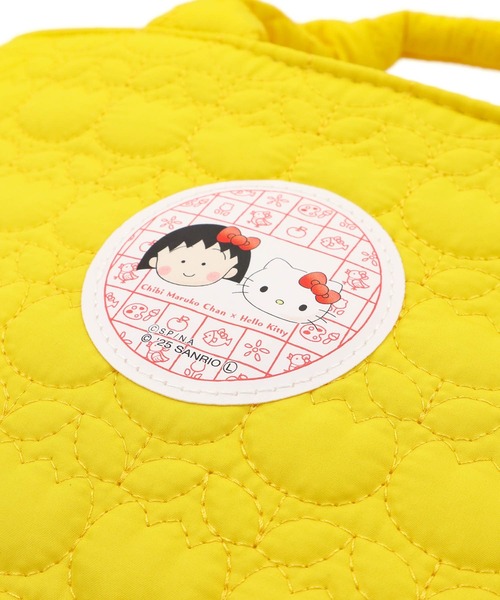 sanrio(サンリオ)の「【 ちびまる子ちゃん × sanrio 】 キルティング生地ランチバッグ SKE(トートバッグ・レディース・イエロー・FREE)」の8枚目の写真