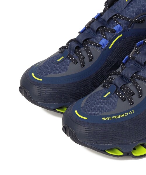 MIZUNO(ミズノ )の「MIZUNO: WAVE PROPHECY 13.2 スニーカー(スニーカー・メンズ・ネイビー/ブラック・29/26/27/28)」の4枚目の写真