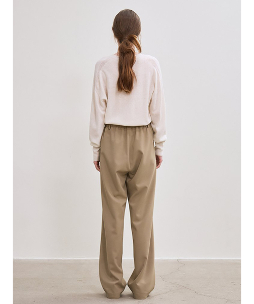 le(ル)の「lessence comfort banding pants (beige)(スラックス・レディース・その他・MEDIUM/SMALL)」の4枚目の写真
