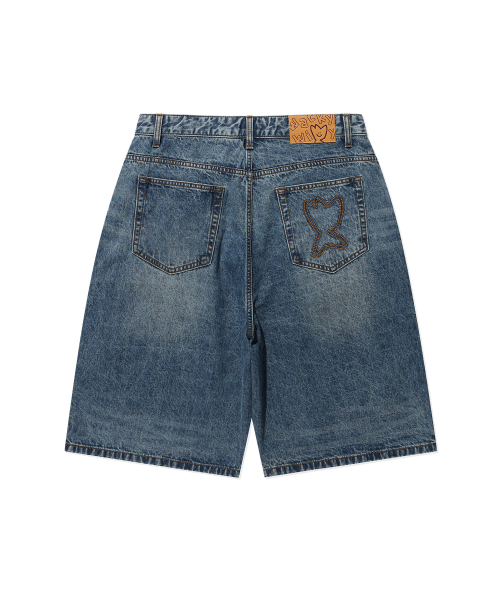 Wacky WiLLy(ワッキーウィリー)の「ベーシックバミューダデニムショートパンツインディゴ(その他パンツ・レディース・その他・SMALL/MEDIUM/LARGE/X-LARGE)」の5枚目の写真