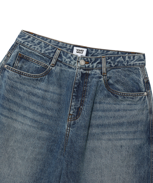 Wacky WiLLy(ワッキーウィリー)の「ベーシックバミューダデニムショートパンツインディゴ(その他パンツ・レディース・その他・SMALL/MEDIUM/LARGE/X-LARGE)」の4枚目の写真