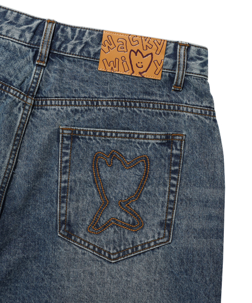 Wacky WiLLy(ワッキーウィリー)の「ベーシックバミューダデニムショートパンツインディゴ(その他パンツ・レディース・その他・SMALL/MEDIUM/LARGE/X-LARGE)」の2枚目の写真
