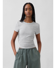 GAP（ギャップ）の「モダン クルーネックTシャツ（半袖）（Tシャツ/カットソー）」