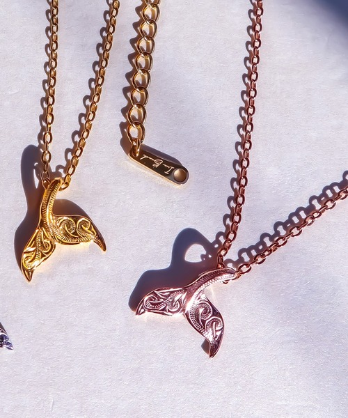 セール】Whaletail necklace S size/【ハワイアンジュエリー 