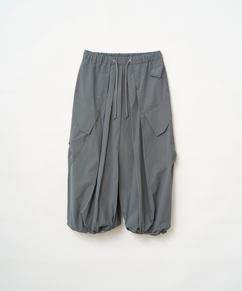 和ROBE(ワローブ)の「2026春 和ROBE / SPRING TECH HAKAMA(その他パンツ・メンズ・グレー/ブラック・2/3)」の4枚目の写真