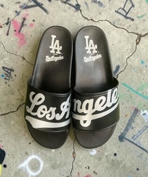 MLB（メジャーリーグベースボール）の「MLB（ドジャース） シャワーサンダル17_BK×SV・XL（サンダル）」