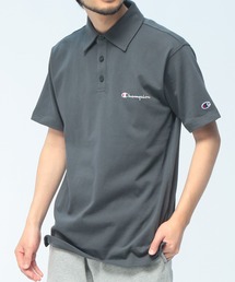 Champion (チャンピオン) ポロシャツ 半袖 C3X361 胸ロゴ 袖ワッペン シャツ ユニセックス