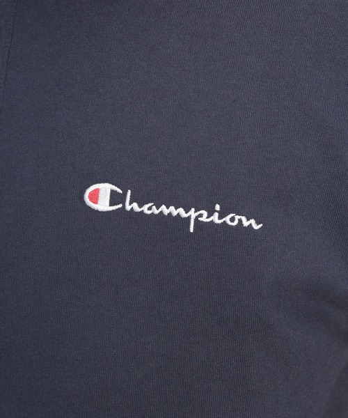 Champion(チャンピオン)の「Champion (チャンピオン) ポロシャツ 半袖 C3X361 胸ロゴ 袖ワッペン シャツ ユニセックス(ポロシャツ・メンズ・ブラック/ダークグレー/ネイビー・LL/L/M)」の9枚目の写真