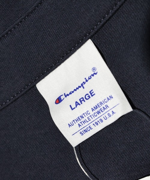 Champion(チャンピオン)の「Champion (チャンピオン) ポロシャツ 半袖 C3X361 胸ロゴ 袖ワッペン シャツ ユニセックス(ポロシャツ・メンズ・ブラック/ダークグレー/ネイビー・LL/L/M)」の15枚目の写真