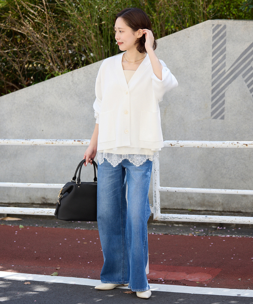 SLOBE IENA(スローブイエナ)の「Maison de Z/メゾン ド ゼット ボストンバッグ(ボストンバッグ・レディース・ブラック/ベージュ・FREE)」の3枚目の写真